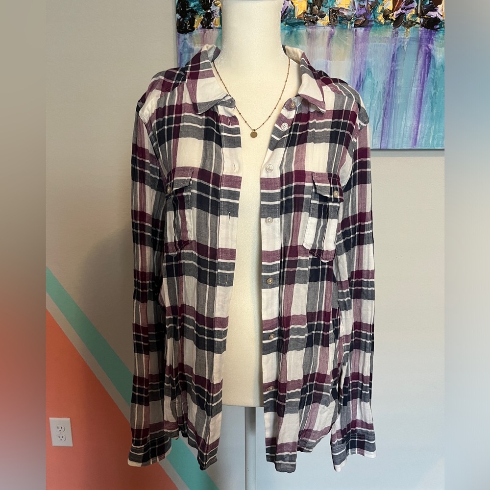 PAIGE thin flannel shirt